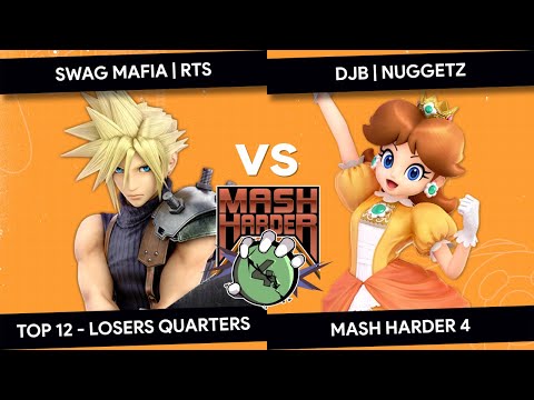 Mash Harder 4 - Swag Mafia | RTS (Cloud) vs djb | Nuggetz (Daisy) - Top 12 - Losers Quarters