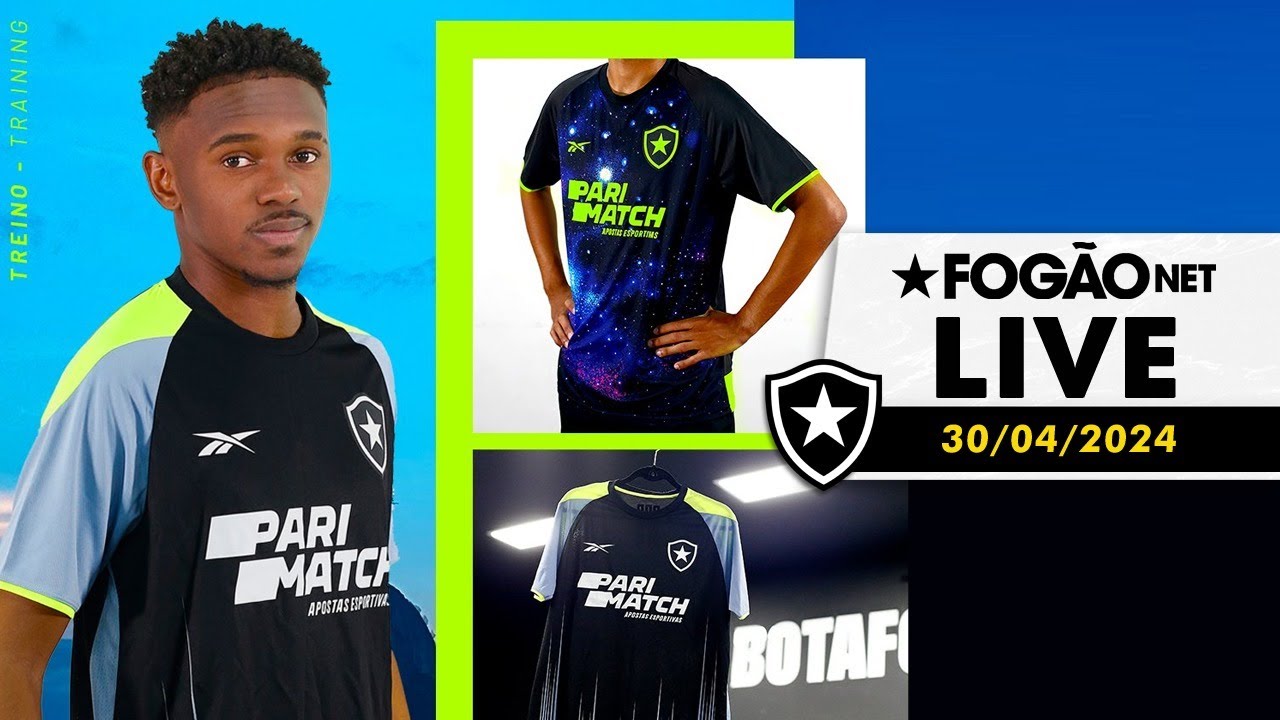 LIVE | Botafogo lança parte de nova coleção; início de preparação para Copa do Brasil