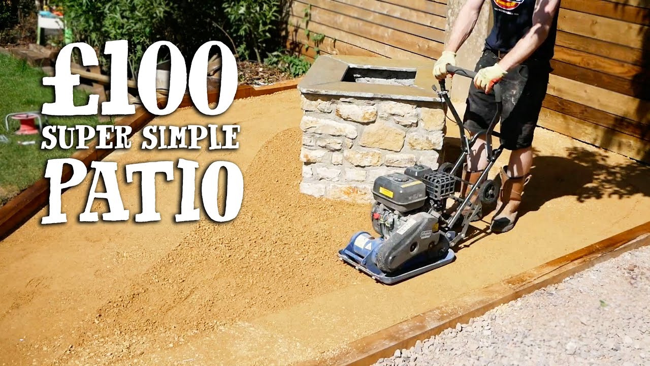 LAYING SELF BINDING GRAVEL - Great Patio Alternative