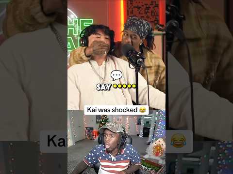 KAI WAS SHOCKED BY THIS ASIAN RAPPERS LYRICS 😂 #KAICENAT #KAICENATCLIPS #khantrast