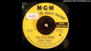 Buddy Greco - Days of Icy Fingers
