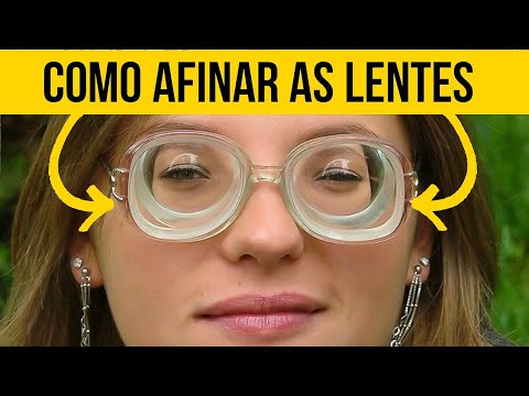 Como AFINAR as Lentes de 1 Óculos com MIOPIA ALTA