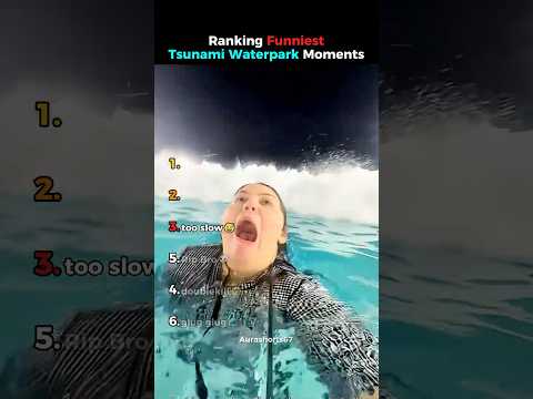Ranking Funniest Tsunami Waterpark Moments
