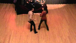 A Mellow Bit of Rhythm — social dance demo by Max & Annie