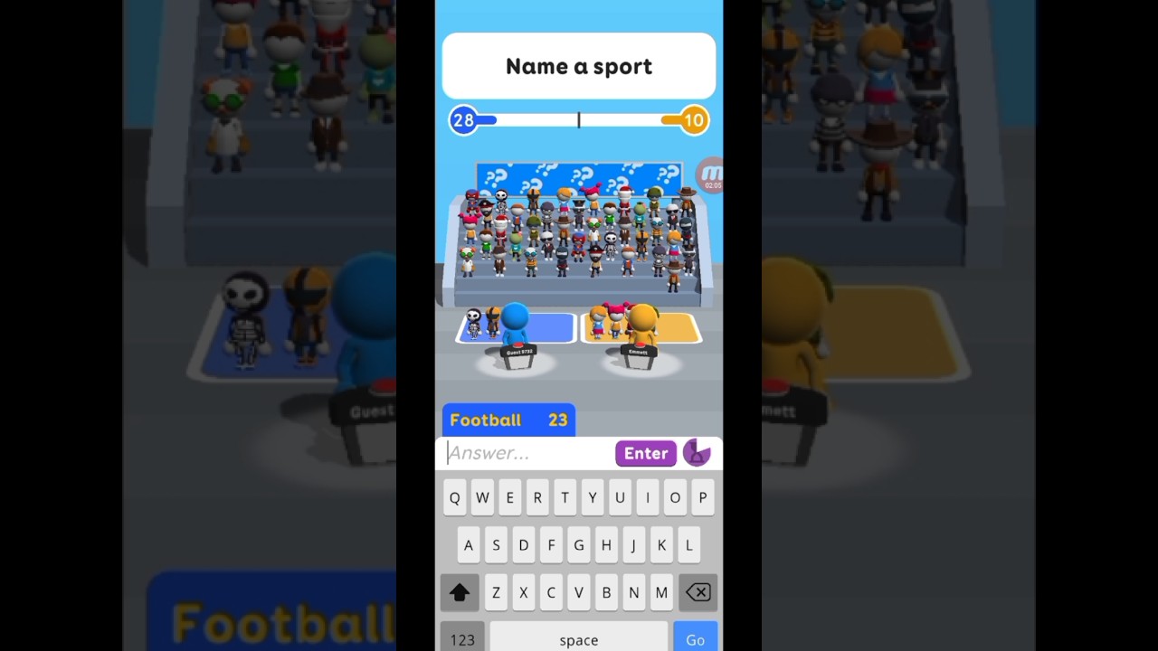 Guess their answer op gameplay| gamerzcraft