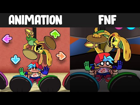 FNF Character Test | Gameplay VS Minecraft Animation | Bunzo Bunny  (Poppy Playtime Chapter 2)