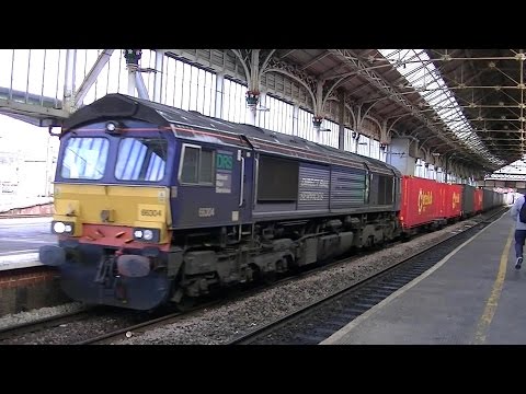 DRS 66304. 4M34 Intermodal. Preston. 04/03/15