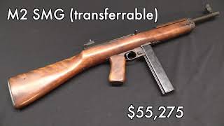 Morphy's Fall 2019 Auction: Subgun Prices & Market Insights