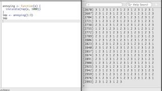R 4.5 - Make a Returned Result Invisible and Build Recursive Functions
