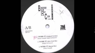BOOMBASTIC BEAT CORP - WORK IT (AFRO TECH MIX)  1991