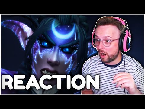Tyrande vs Sylvanas Cinematic Reaction Patch 9.1 - Chains of Domination