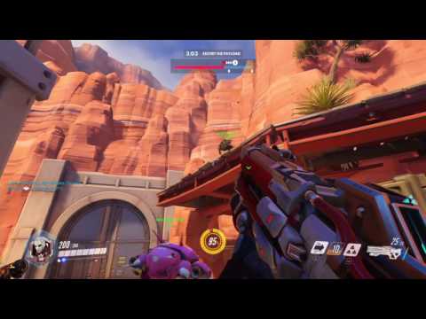 Overwatch Winter Wonderland MP pt4 - Down to the Wire on Route 66!