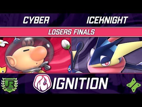 Cyber (Olimar) vs IceKnight (Greninja) - Ignition 270 LOSERS FINALS
