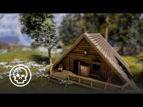 Ark Survival Ascended: How To Build A Simple Starter Base / Log Cabin