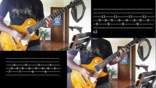 Paramore Playing god Guitar dual cover with tabs