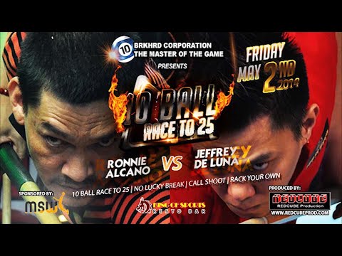 Ronnie Alcano vs Jeffrey De Luna | 20140502 | REDCUBE Billiards