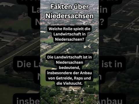 Welche Rolle spielt die Landwirtschaft in Niedersachsen #education #schule #sachunterricht #wissen