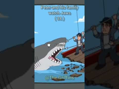 Peter and his family watch Jaws ( 38 )