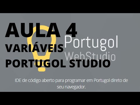 PORTUGOL STUDIO - AULA 4 - VARIÁVEIS E TIPOS PRIMITIVOS DE DADOS