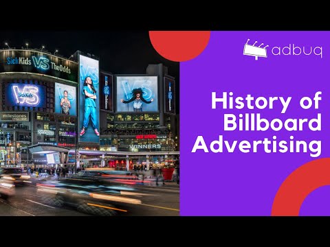 History of Billboards