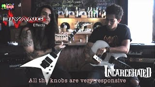Video thumbnail for Metal End King and X-drive OD8 Pedal Demo and Review - Incarcehated by Incarcehated