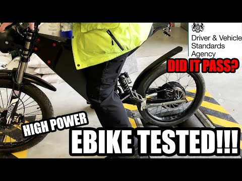 ROAD LEGAL EBIKE TESTED!!! | DID IT PASS THE MSVA?