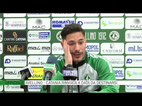 Conferenza stampa - Salvatore Aloi post rinvio di Avellino-Catania