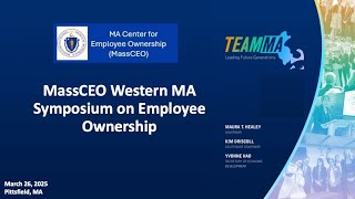 MassCEO Western MA Symposium on Employee Ownership