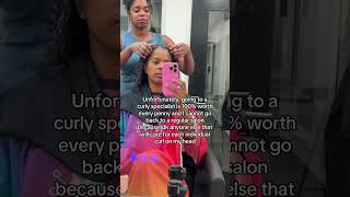 Unfortunately, I do love this 🙆🏽‍♀️👑 #lacurlspeclist #curlspecialist #curlyhair #curlyhaircare