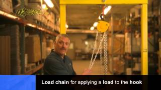 How a Chain Hoist Works - OZ Lifting Products