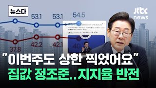 '집값' 정면돌파 택한 이 대통령…지지율 선공개 '반전' #뉴스다 / JTBC News