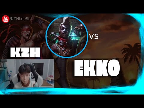 🔴 KZH Ekko vs Viego Jungle 1300 LP (Best Lee Sin) - KZH Ekko Guide