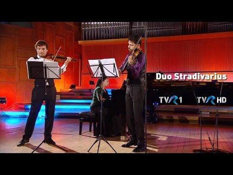 Alexandru Tomescu şi Răzvan Stoica  - 8 Humoresques, Op 101 de A. Dvořák