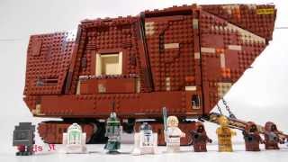 preview picture of video 'LEGO UCS Star wars Sandcrawler'
