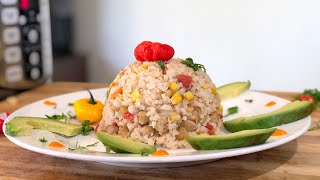 Rice and Chickpeas Recipe - healthy recipe channel