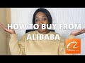 HOW TO BUY FROM ALIBABA STARTING YOUR ONLINE BUSINESS