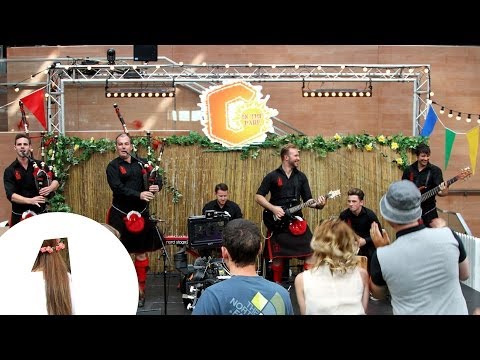 Red Hot Chilli Pipers cover Sing (Ed Sheeran) at G in the Park