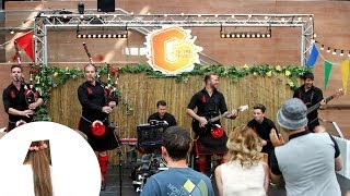 Red Hot Chilli Pipers cover Sing (Ed Sheeran) at G in the Park