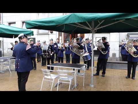 Rinkenæs Brass band - Gråsten ringridning lørdag 2016 (2)