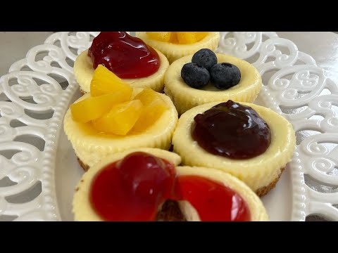 Mini cheesecake zalogaji. Ukusno i dekorativno. Za sve one koji uzivaju u kombinaciji sira i keksa