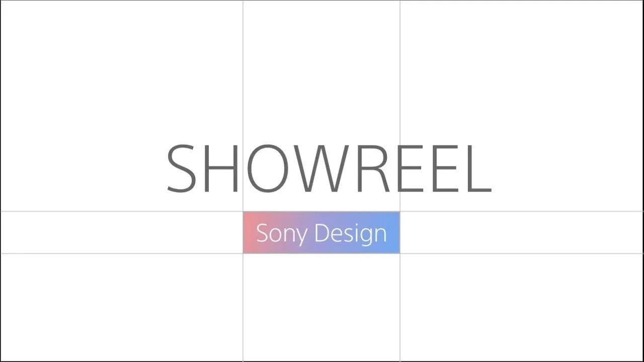 Sony Design Showreel | Official Video