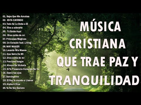 PODEROSAS CANCIONES CRISTIANAS PARA LIBERAR TU MENTE Y EL CORAZÓN🕊️ Supe Que Me Amabas 🕊️2024
