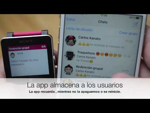 WhatsUp for Sony Smartwatch2 Video