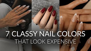 7 classy nail colors that look elegant and expensive