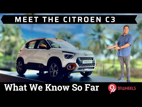 Citroen C3 2022 : What we know so far || India Launch, Price, Versions