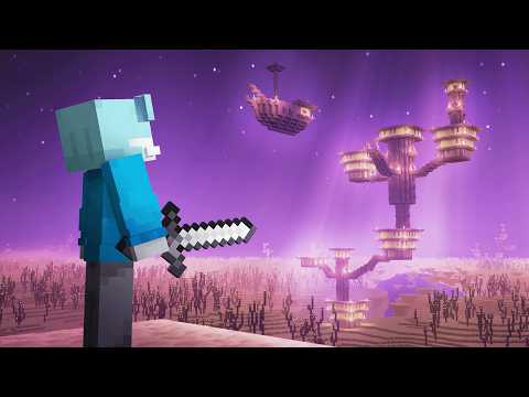 ماينكرافت ولكن ما أقدر اطلع من عالم الإيند !