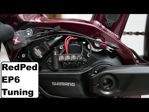 RedPed für Shimano EP6 | EP801 - Einbau - Tuning