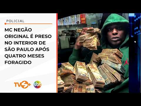 MC Negão Original é preso no interior de São Paulo após quatro meses foragido | TVS+ SBT
