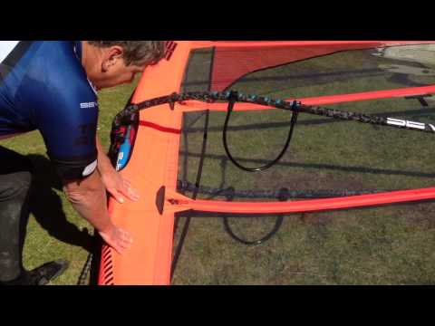 Severne Windsurf Sail - Turbo - Correct and Incorrect Tuning