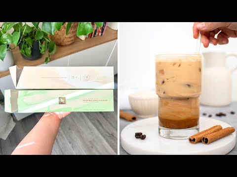 Coconut Vanilla Flavor Coffee Pods for Nespresso, Over Ice, Limited Edition, 10 Count vertuoline video review thumbnail